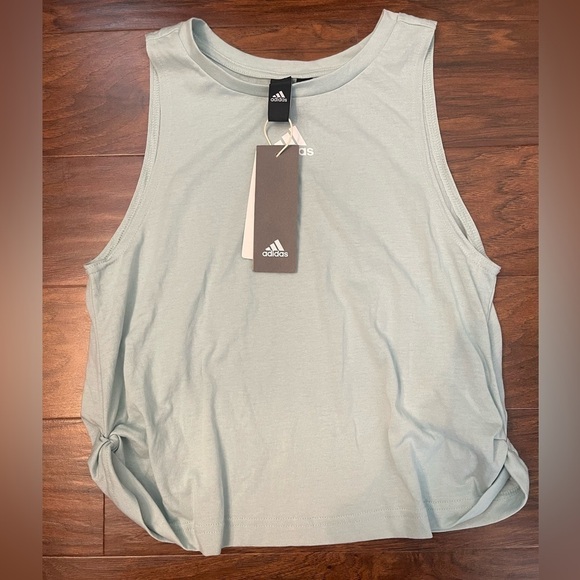 adidas Tops - NWT Adidas Double Twist Tank Size XS